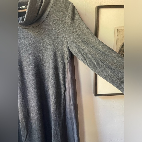 Anthropologie Saturday Sunday Dress Cozy and Unique A Line Cowl Neck Size Small - Picture 4 of 10